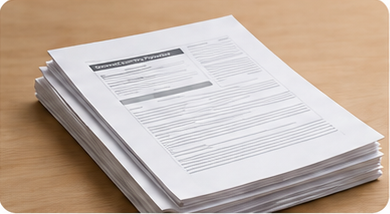 Document workflow stack